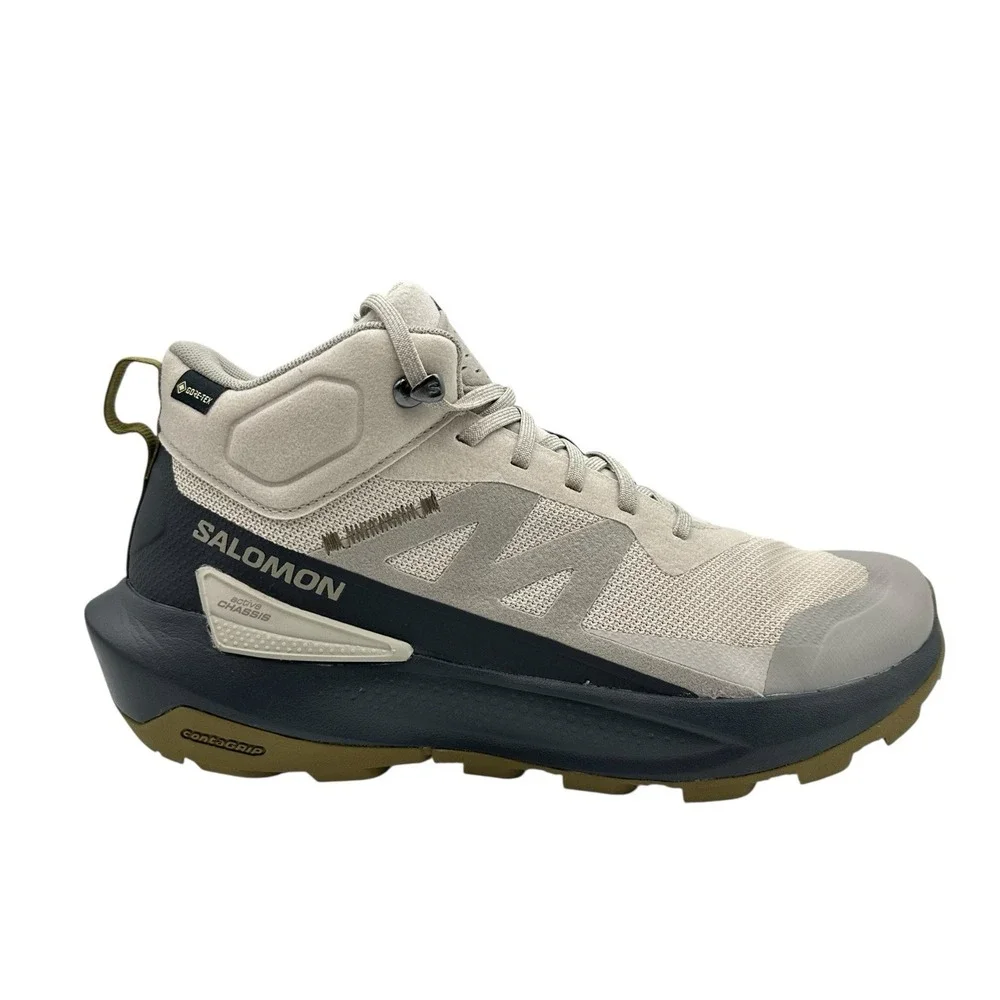 Womens 9 M Salomon Elixir Activ Mid GTX Hiking Boots 475642 Gore-Tex Waterproof‎
